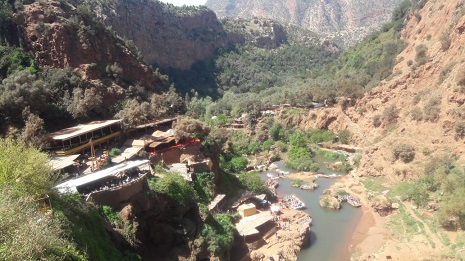 Day trip to Ouzoud waterfalls Morocco